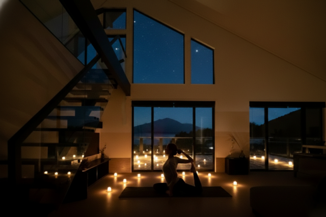 雪景色と星空に包まれる静かな時間。『あさま空山望』に1日1組限定の