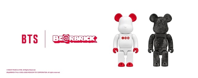 BTS×『BE@RBRICK』が初のスペシャルコラボ！メンバー別デザインなど全